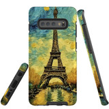 For Samsung Galaxy S10+ Plus Tough Protective Case, Eiffel Tower Painting | Protective Covers | iCoverLover Australia