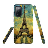 For Samsung Galaxy S20 FE Tough Protective Case, Eiffel Tower Painting | Protective Covers | iCoverLover Australia