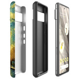 For Google Pixel 7, 6 Pro, 6, 5 Case, Eiffel Tower Painting | Protective Cases | iCoverLover.com.au