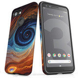 For Google Pixel 3 Tough Protective Case, Eye Of The Galaxy | Protective Covers | iCoverLover Australia