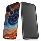 For Google Pixel 4a 5G Tough Protective Case, Eye Of The Galaxy | Protective Covers | iCoverLover Australia