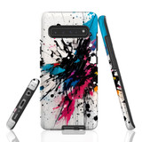 For Samsung Galaxy S10 5G Tough Protective Case, Dark Splatter | Protective Covers | iCoverLover Australia