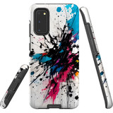 For Samsung Galaxy S20 Tough Protective Case, Dark Splatter | Protective Covers | iCoverLover Australia