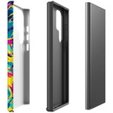 For Samsung Galaxy S23 Ultra, S23+ Plus, S23, S22 Ultra, S22+, S22, S10 5G & Older Case, Abstract Strokes | Protective Cases | iCoverLover.com.au