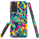 For Samsung Galaxy S20 Tough Protective Case, Abstract Strokes | Protective Covers | iCoverLover Australia