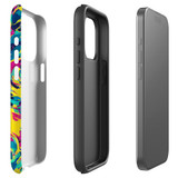 For iPhone Case, Tough Back Cover, Abstract Strokes | iCoverLover