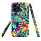 For iPhone 12 Pro Max Tough Protective Case, Abstract Strokes | Protective Covers | iCoverLover Australia