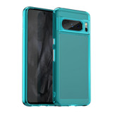 For Google Pixel 8 Pro 5G Case, Candy Series Shielding Back Cover, Clear Blue | iCoverLover Australia