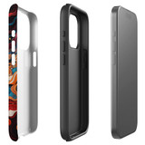 For iPhone 15 Pro Tough Protective Case, Waves Of The Sun | Protective Covers | iCoverLover Australia