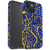 For iPhone 15 Tough Protective Case, Blue Frog | Protective Covers | iCoverLover Australia
