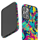 For iPhone 15 Pro Tough Protective Case, Abstract Strokes | Protective Covers | iCoverLover Australia