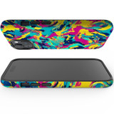 For iPhone 15 Plus Tough Protective Case, Abstract Strokes | Protective Covers | iCoverLover Australia