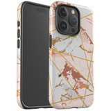 For iPhone 15 Pro Max Case Tough Protective Cover, Marble Pattern | Protective Covers | iCoverLover Australia