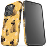 For iPhone 15 Pro Case Tough Protective Cover, Pug Dog | Protective Covers | iCoverLover Australia