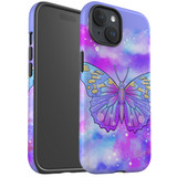 For iPhone 15 Case Tough Protective Cover, Enchanted Butterfly | Protective Covers | iCoverLover Australia