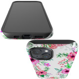 For iPhone 15 Case Tough Protective Cover, Floral Garden | Protective Covers | iCoverLover Australia