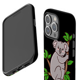 For iPhone 15 Pro Max Case Tough Protective Cover, Koala Illustration | Protective Covers | iCoverLover Australia