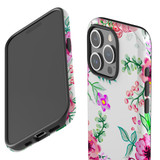 For iPhone 15 Pro Max Case Tough Protective Cover, Floral Garden | Protective Covers | iCoverLover Australia