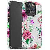 For iPhone 15 Pro Max Case Tough Protective Cover, Floral Garden | Protective Covers | iCoverLover Australia