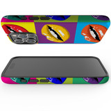 For iPhone 15 Pro Max Case Tough Protective Cover, Pop Art Lips | Protective Covers | iCoverLover Australia