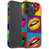 For iPhone 15 Pro Max Case Tough Protective Cover, Pop Art Lips | Protective Covers | iCoverLover Australia