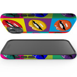 For iPhone 15 Case Tough Protective Cover, Pop Art Lips | Protective Covers | iCoverLover Australia