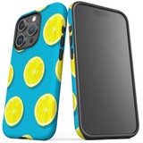 For iPhone 15 Pro Case Tough Protective Cover, Lemon Slices | Protective Covers | iCoverLover Australia
