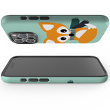 For iPhone 15 Pro Max Case Tough Protective Cover, Cute Brown Fox | Protective Covers | iCoverLover Australia