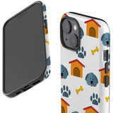 For iPhone 15 Case Tough Protective Cover, Dog Houses | Protective Covers | iCoverLover Australia