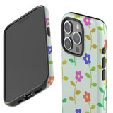 For iPhone 15 Pro Case Tough Protective Cover, Colourful Flowers | Protective Covers | iCoverLover Australia