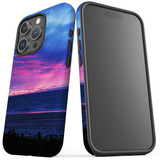 For iPhone 15 Pro Case Tough Protective Cover, Sunset At Henley Beach | Protective Covers | iCoverLover Australia