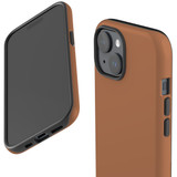 For iPhone 15 Case Tough Protective Cover, Brown | Protective Covers | iCoverLover Australia