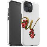 For iPhone 15 Case Tough Protective Cover, Letter W | Protective Covers | iCoverLover Australia