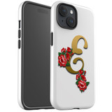 For iPhone 15 Case Tough Protective Cover, Letter E | Protective Covers | iCoverLover Australia