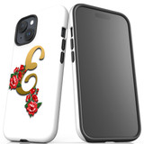 For iPhone 15 Case Tough Protective Cover, Letter E | Protective Covers | iCoverLover Australia