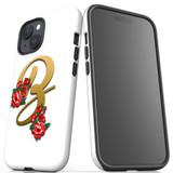 For iPhone 15 Case Tough Protective Cover, Letter B | Protective Covers | iCoverLover Australia