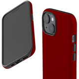 For iPhone 15 Case Tough Protective Cover, Maroon Red | Protective Covers | iCoverLover Australia