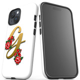 For iPhone 15 Case Tough Protective Cover, Letter G | Protective Covers | iCoverLover Australia