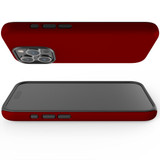 For iPhone 15 Pro Case Tough Protective Cover, Maroon Red | Protective Covers | iCoverLover Australia