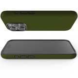 For iPhone 15 Pro Case Tough Protective Cover, Army Green | Protective Covers | iCoverLover Australia