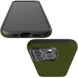 For iPhone 15 Pro Case Tough Protective Cover, Army Green | Protective Covers | iCoverLover Australia