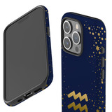 For iPhone 15 Pro Case Tough Protective Cover, Aquarius Sign | Protective Covers | iCoverLover Australia