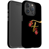 For iPhone 15 Pro Max Case Tough Protective Cover, Embellished Letter F | Protective Covers | iCoverLover Australia