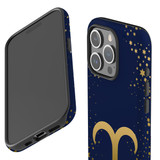 For iPhone 15 Pro Max Case Tough Protective Cover, Aries Sign | Protective Covers | iCoverLover Australia
