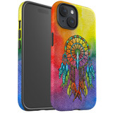 For iPhone 15 Case Tough Protective Cover, Colourful Dreamcatcher | Protective Covers | iCoverLover Australia