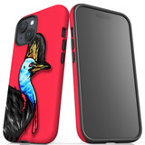 For iPhone 15 Case Tough Protective Cover, Cassowary Portrait | Protective Covers | iCoverLover Australia