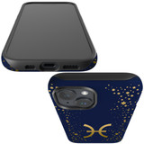 For iPhone 15 Case Tough Protective Cover, Pisces Sign | Protective Covers | iCoverLover Australia