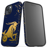 For iPhone 15 Case Tough Protective Cover, Capricorn Drawing | Protective Covers | iCoverLover Australia