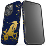 For iPhone 15 Pro Case Tough Protective Cover, Capricorn Drawing | Protective Covers | iCoverLover Australia