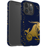 For iPhone 15 Pro Max Case Tough Protective Cover, Capricorn Drawing | Protective Covers | iCoverLover Australia